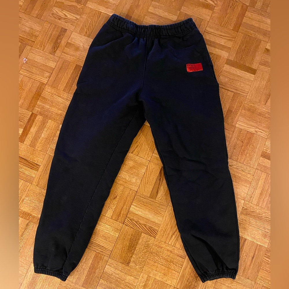 Classic Unisex Chnge Black Logo Sweatpants and Peace Love Sweatpants!